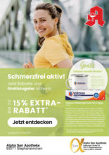 Bewegungswochen in Ihrer Apotheke: Satte Rabatte für Ihre Gesundheit!