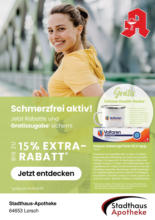 Bewegungswochen in Ihrer Apotheke: Satte Rabatte für Ihre Gesundheit!