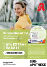 Bewegungswochen in Ihrer Apotheke: Satte Rabatte für Ihre Gesundheit!