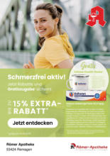 Bewegungswochen in Ihrer Apotheke: Satte Rabatte für Ihre Gesundheit!