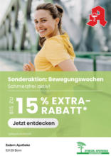 Bewegungswochen in Ihrer Apotheke: Satte Rabatte für Ihre Gesundheit!