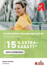 Bewegungswochen in Ihrer Apotheke: Satte Rabatte für Ihre Gesundheit!
