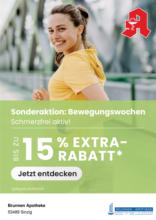 Bewegungswochen in Ihrer Apotheke: Satte Rabatte für Ihre Gesundheit!