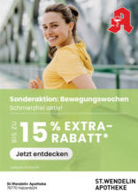 Bewegungswochen in Ihrer Apotheke: Satte Rabatte für Ihre Gesundheit!