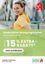 Apotheke im Marktkauf Bewegungswochen in Ihrer Apotheke: Satte Rabatte für Ihre Gesundheit! - bis 30.05.2025