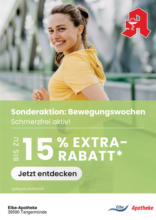 Bewegungswochen in Ihrer Apotheke: Satte Rabatte für Ihre Gesundheit!