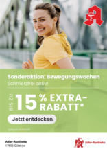 Bewegungswochen in Ihrer Apotheke: Satte Rabatte für Ihre Gesundheit!