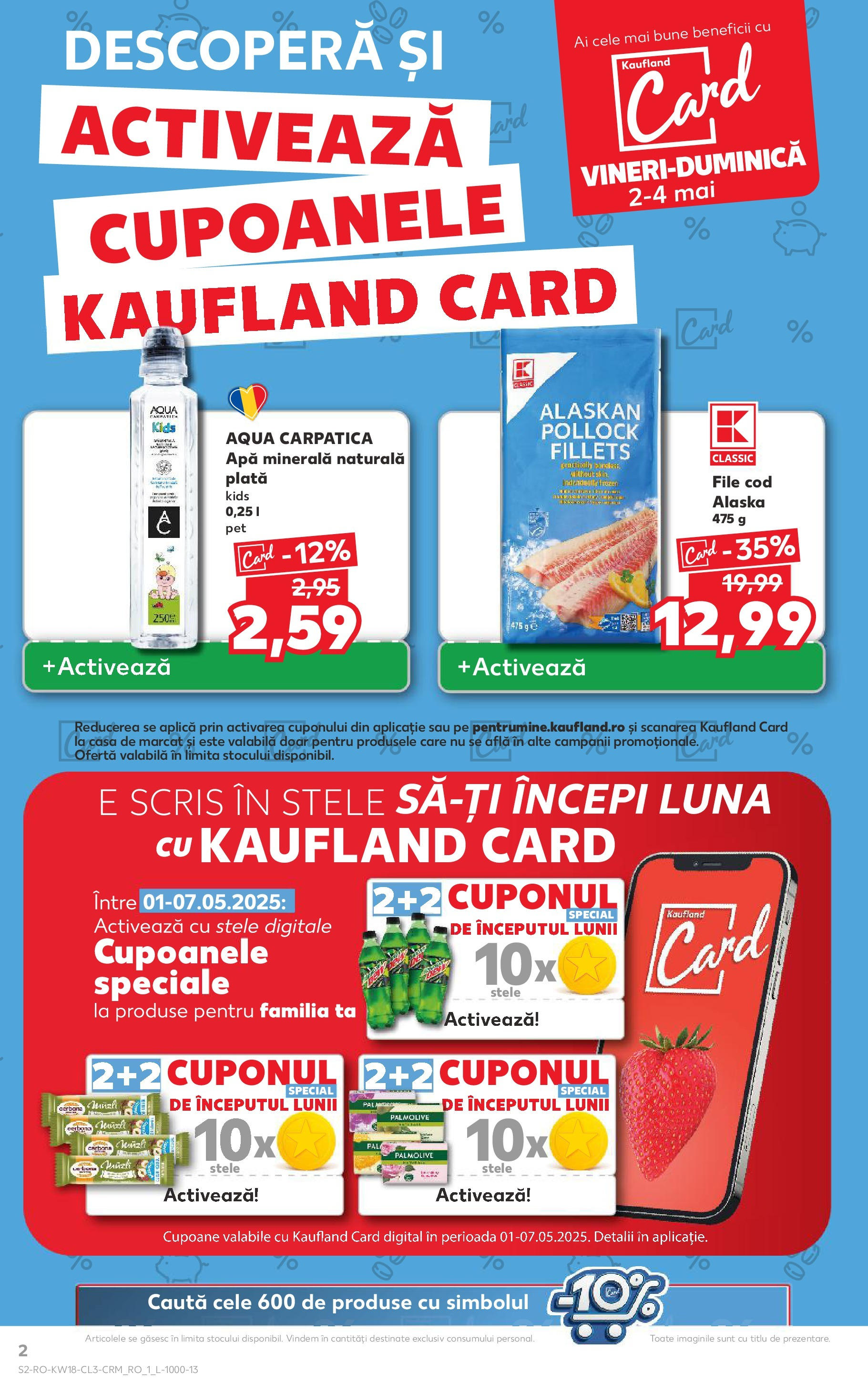 Catalog Kaufland - Bucureşti 02.05.2025 - Revista si Oferta | Pagină: 2 | Produse: Yazı tahtası kalemi, Apă