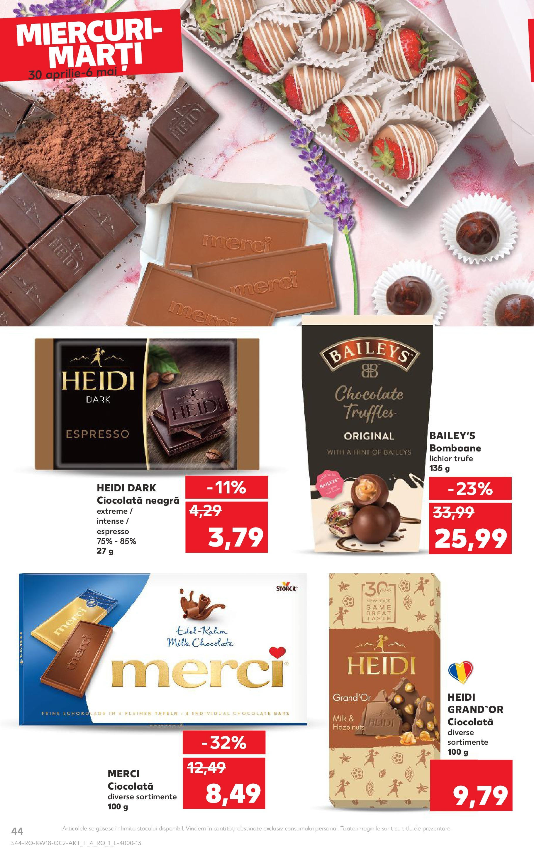 Catalog Kaufland - Iaşi 30.04.2025 || Revista si Oferte | Pagină: 44 | Produse: Lichior, Ciocolată, Bomboane Catalog Kaufland - Iaşi 30.04.2025 - Revista si Oferta | Pagină: 44 | Produse: Lichior, Ciocolată, Bomboane