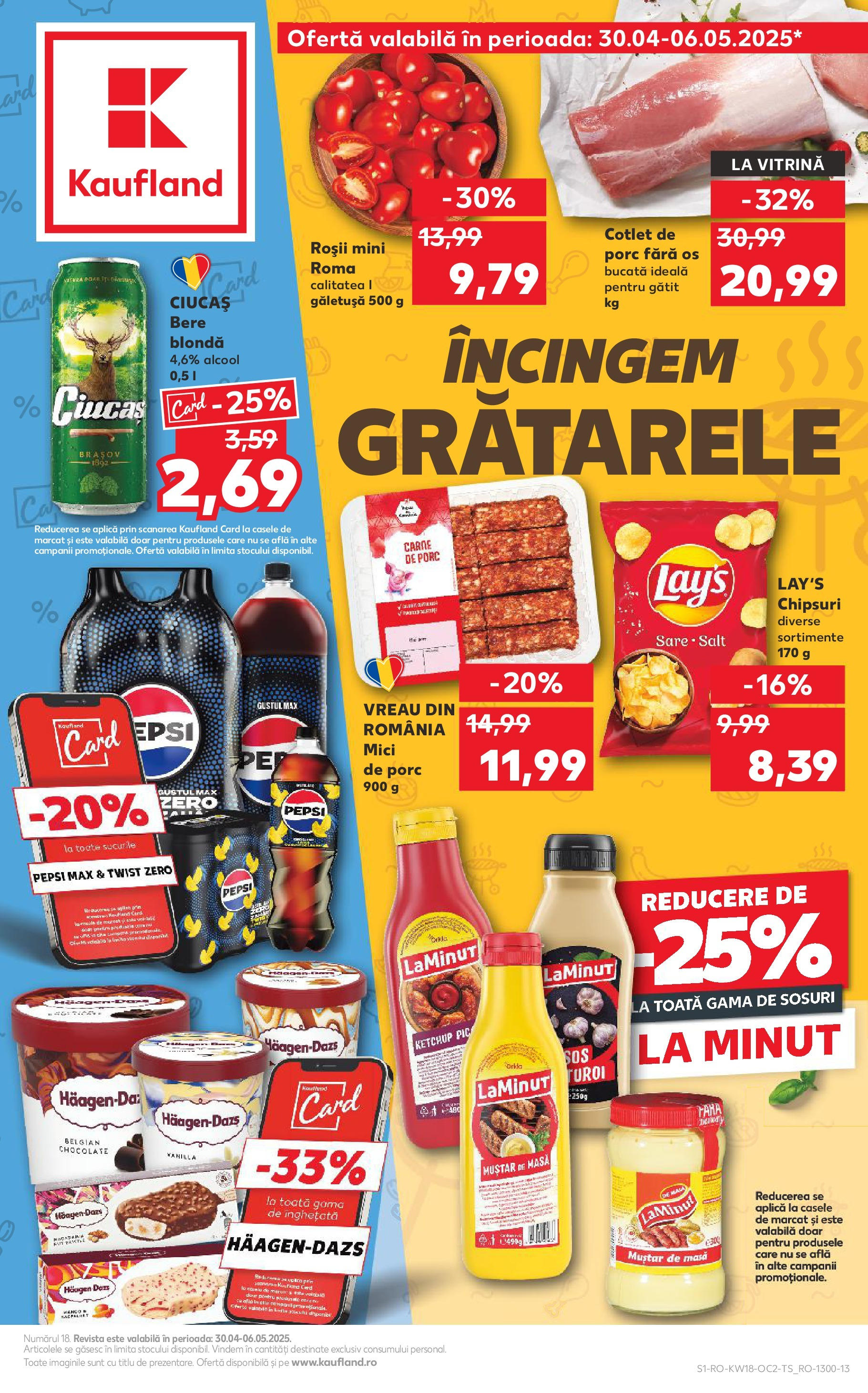 Catalog Kaufland - Timişoara 30.04.2025 - Revista si Oferta | Pagină: 1 | Produse: Masă, Mici, Roșii, Muștar