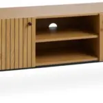 JYSK JYSK Comodă TV HEMDRUP 2 uși stejar cald