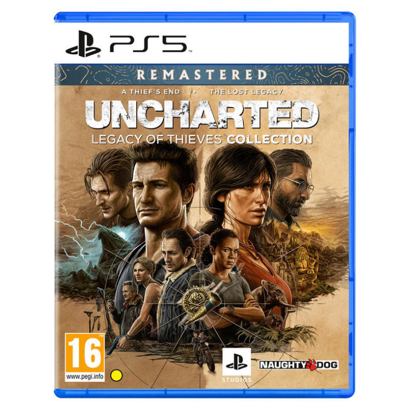 Игра UNCHARTED LEGACY OF THIEVES PLAYSTATION 5 PS5