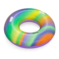 Rainbow Swim Tube Ø 119 cm bunt