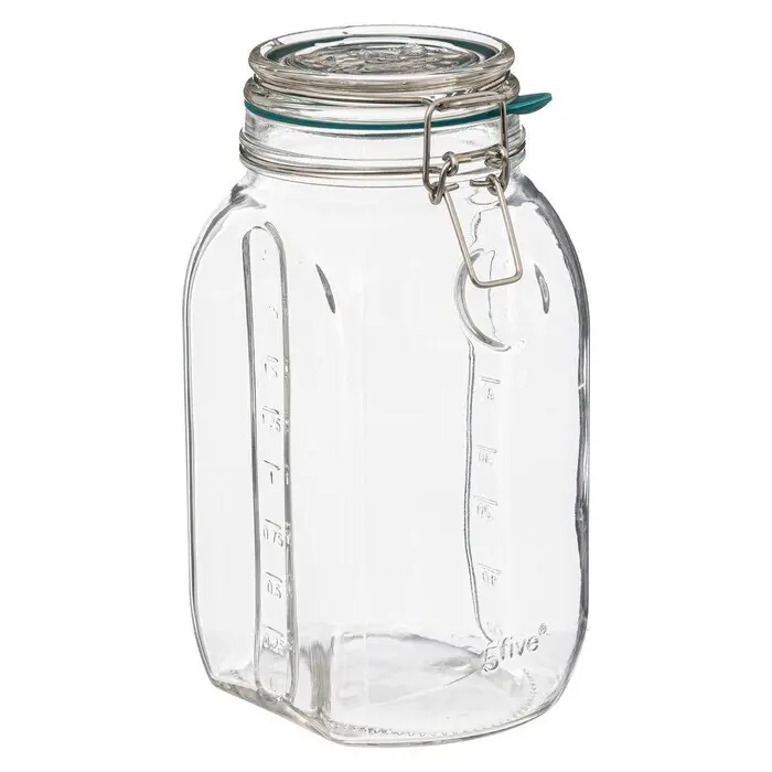 Einmachglas Jarro mit Bügelverschluss 2 Liter transparent