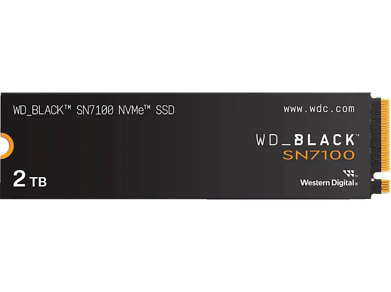 SandISK WD_black™S SSD Festplatte intern, 2 TB, M.2 2280 NVMe™ SSD, PCIe® Gen4; SSD intern