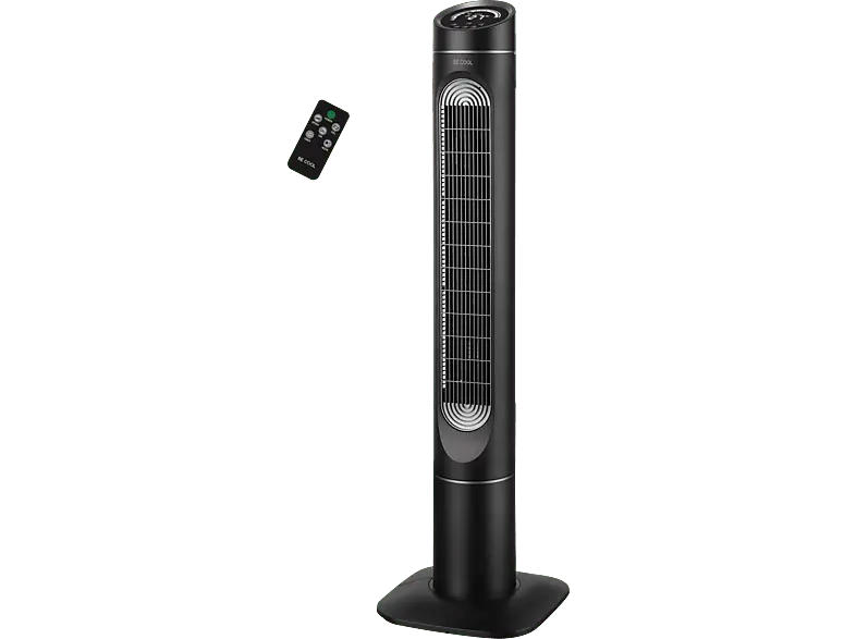 Be Cool BC50TFWTS Turmventilator 127cm mit Display Schwarz (85 Watt)