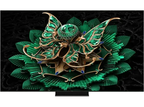 TCL 55C7K (2025) 55 Zoll 4K QD-Mini LED HDR Premium TV with Google TV, 144Hz Motion Clarity Pro, and Audio by Bang & Olufsen; QLED TV