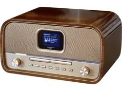 Soundmaster Musikcenter DAB970BR mit DAB+/UKW, CD/MP3, USB, Bluetooth und Farbdisplay; Kompaktanlage