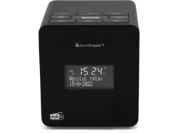 Soundmaster UR109SW DAB+/UKW Uhrenradio mit Aufnahmefunktion zum individuellen Wecken