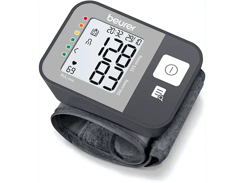 Beurer 659.04 BC 27 Blutdruckmessgerät (Batteriebetrieb, Messung am Handgelenk, Manschettenumfang: 14 - 19,5 cm)