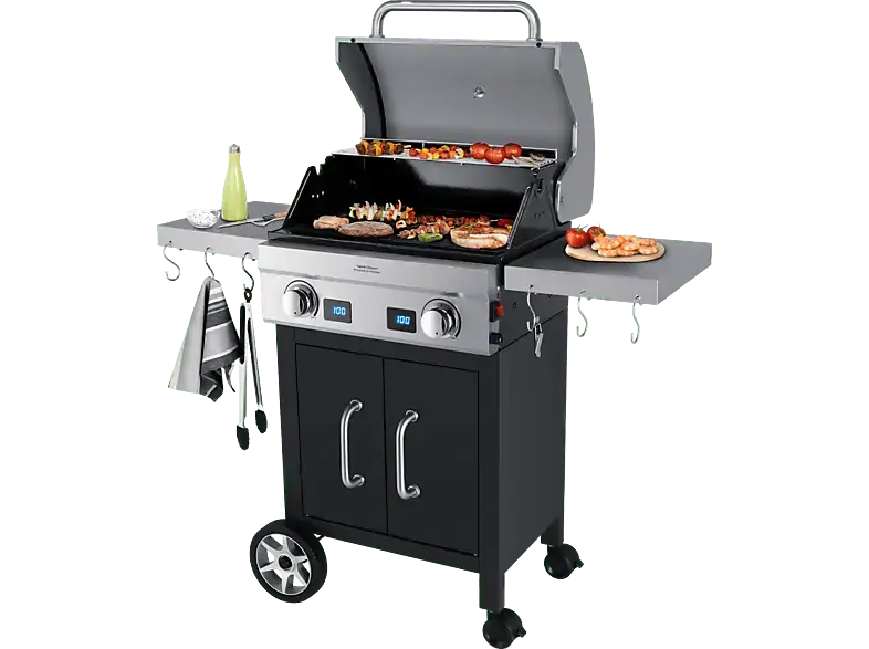 Steba VG7000 Devil's Choice Deluxe Grillcenter Griller, Schwarz (2800 Watt)