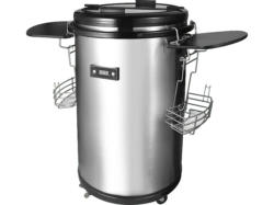 Be Cool BCPC50L+ Party Cooler, Getränke Kühlschrank (E, 830 mm hoch, Schwarz, 50 l)