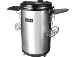 Be Cool BCPC50L+ Party Cooler, Getränke Kühlschrank (E, 830 mm hoch, Schwarz, 50 l)