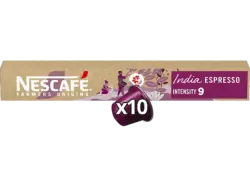 Nescafe Farmers Origins India Kaffeekapseln, 10 Stück, Kompatibles System: Nespresso