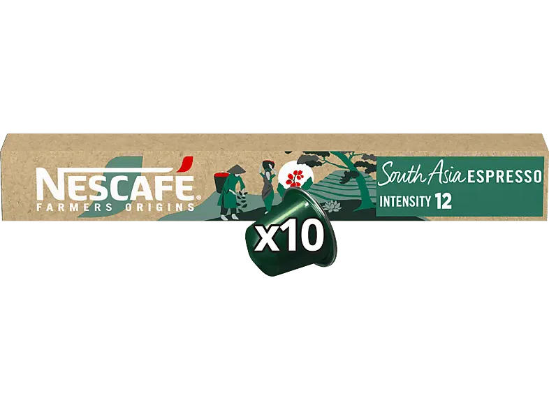 Nescafe South Asia Kaffeekapsel, 10 Stück, Kompatibles System: Nespresso