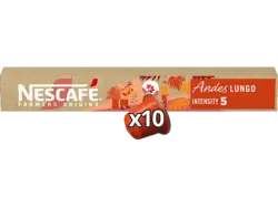 Nescafe Farmers Origins Andes Kaffeekapseln, 10 Stück, Kompatibles System: Nespresso
