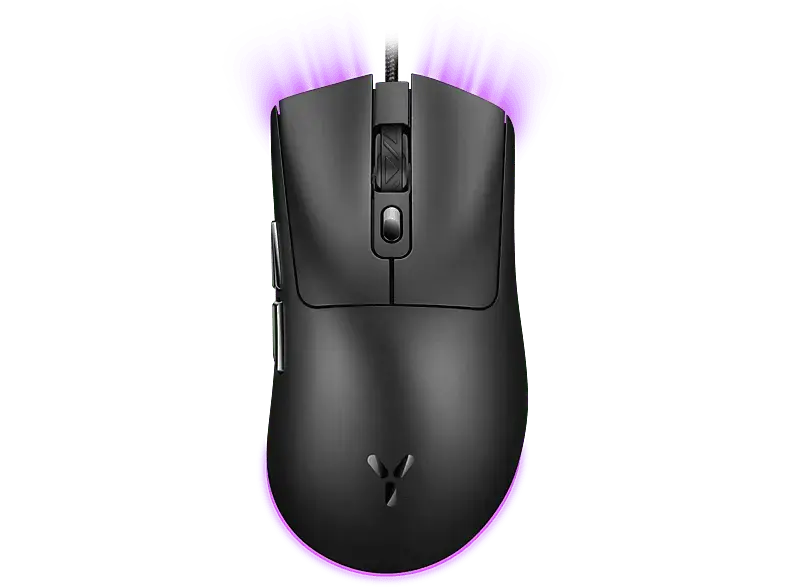 ISY IGM-1100 Gaming Maus mit Mehrfarbiger LED, schwarz