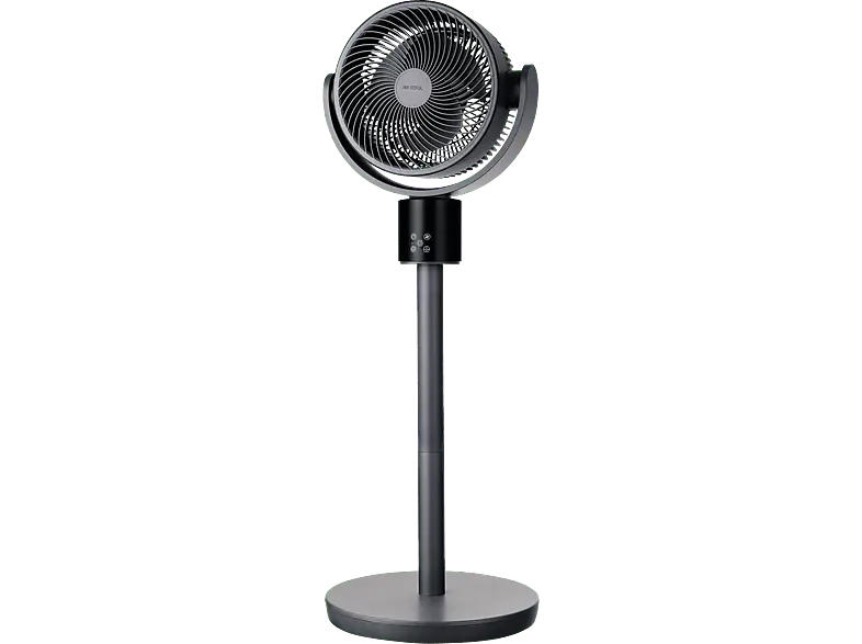 Be Cool BC18STTIDC Digitaler Standventilaor grau/schwarz (50 Watt)