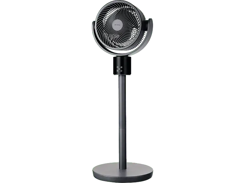 Be Cool BC18STTIDC Digitaler Standventilaor grau/schwarz (50 Watt)