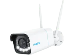Reolink 4K UHD Wi-Fi Smart Überwachungskamera (Anzahl Kameras: 1, für Innen + Außen, Nachtsichtfunktion, Netzbetrieb, Weiß)