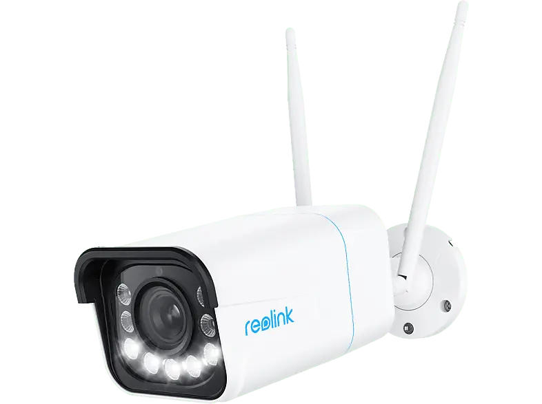 Reolink 4K UHD Wi-Fi Smart Überwachungskamera (Anzahl Kameras: 1, für Innen + Außen, Nachtsichtfunktion, Netzbetrieb, Weiß)