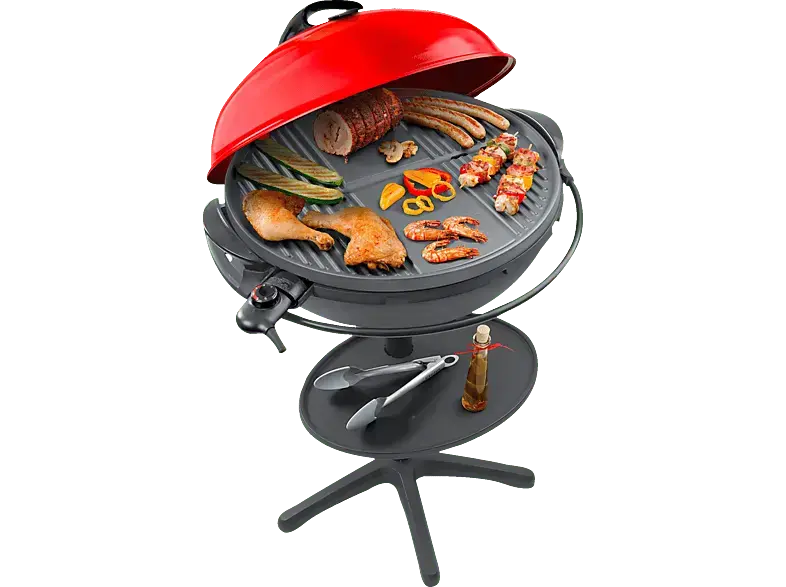 Steba VG 400 BBQ-Griller, Schwarz, Rot (2200 Watt)