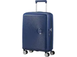 American Tourister SoundBox 55cm Midnight Navy Hartschalen Handgepäck Trolley