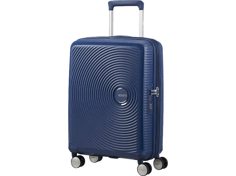 American Tourister SoundBox 55cm Midnight Navy Hartschalen Handgepäck Trolley