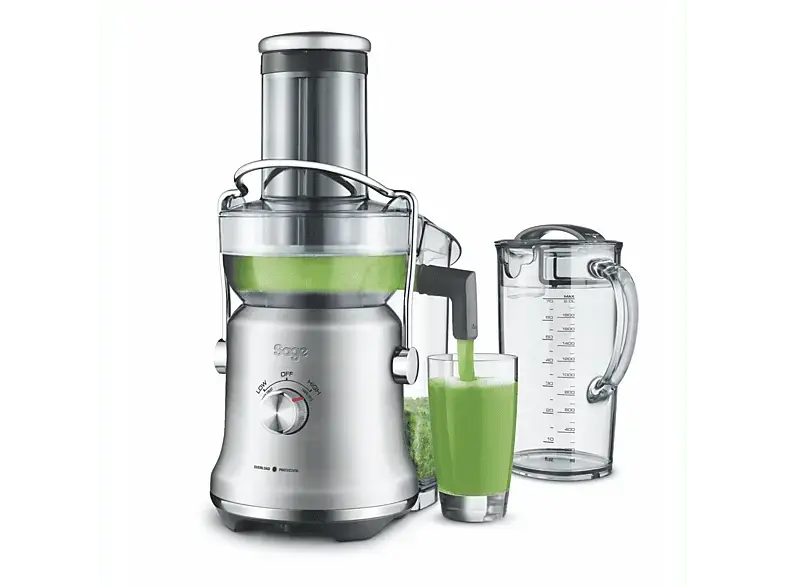 Sage SJE530BSS4EEU1 The Nutri Juicer Cold Plus Entsafter 1300 Watt, Brushed StainlessSteel