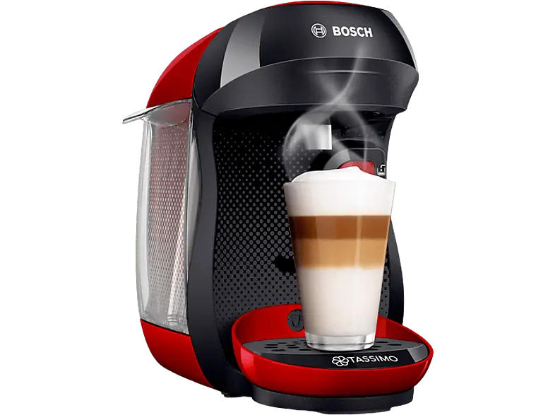 Bosch Tassimo Happy Kaffeepadmaschine Red