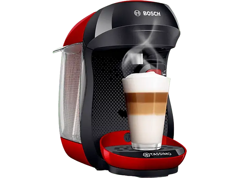 Bosch Tassimo Happy Kaffeepadmaschine Red