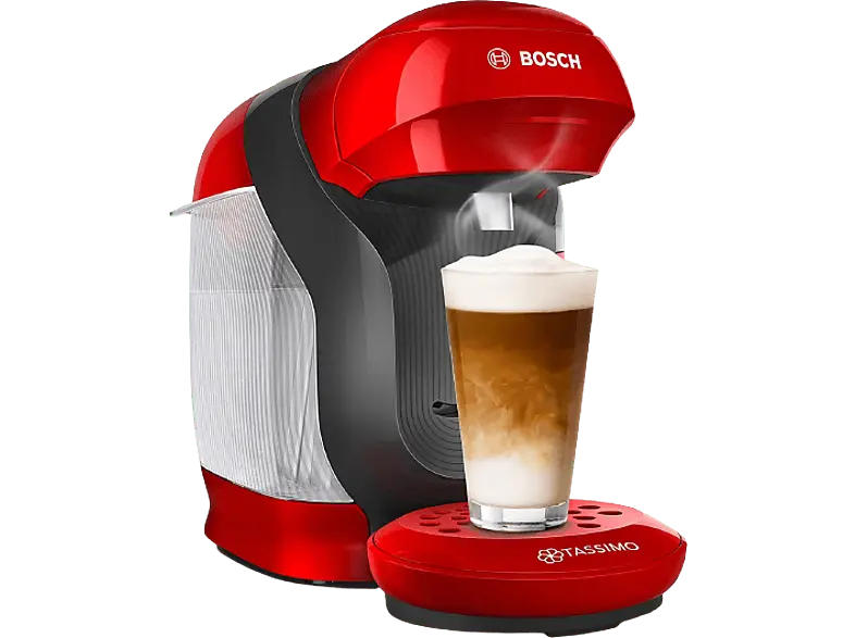 Bosch TAS113E Tassimo Style Friendly Kaffeemaschine Just Red