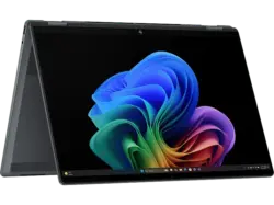 HP OmniBook X FlipNGAI 16-as0901ng Copilot+ PC 16 Zoll, WQXGA+, Intel® Core™ Ultra 7 258V Prozessor, 32 GB RAM, 1 TB SSD, Windows 11 Home (64 Bit), Arc™ Onboard Graphics, Glacier Silver