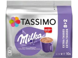 Tassimo Milka XL Kaffeekapsel, 8+2 Stück, Kompatibles System: Tassimo