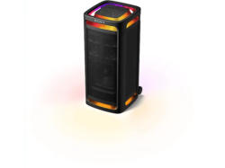 Sony ULT Tower 9AC - Ultimativer Bluetooth-Party-Lautsprecher, netzbetrieben, 2x Power Sound Modi, 360° Beleuchtung & Sound, Karaoke-Eingänge Schwarz; Party Lautsprecher