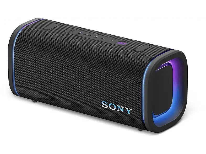 Sony ULT Field 5 Leistungsstarker tragbarer Bluetooth-Lautsprecher, Schwarz; Bluetooth Lautsprecher