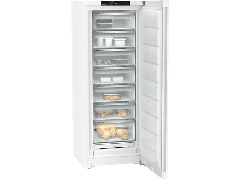 Liebherr FNc 7227 Gefrierschrank (C, 1855 mm hoch, No Frost (verminderte Eisbildung), Weiß)