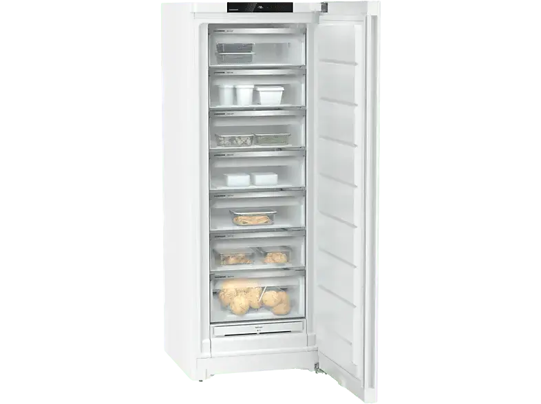 Liebherr FNc 7227 Gefrierschrank (C, 1855 mm hoch, No Frost (verminderte Eisbildung), Weiß)