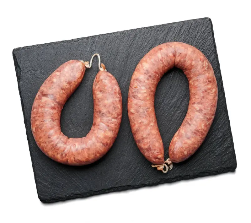 Пушен суджук от свежата витрина