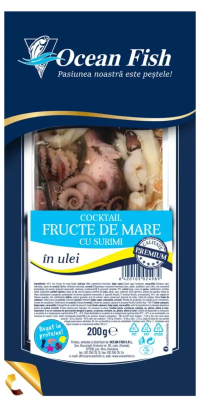 Ocean Fish Мариновани морски специалитети